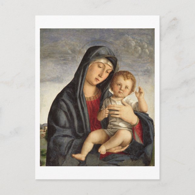 Madonna and Child (Ölkonzern) 2 Postkarte (Vorderseite)