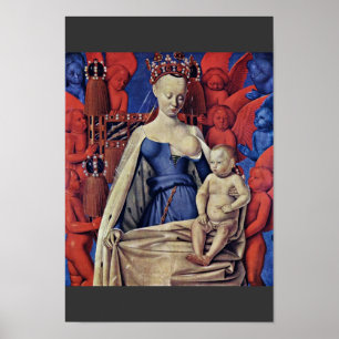 Madonna And Child [Virgin With Child And Angels] ( Poster