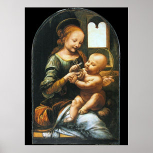 Madonna Benois von Leonardo da Vinci Poster