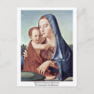Madonna Benson Madonna Via Nassa Postkarte