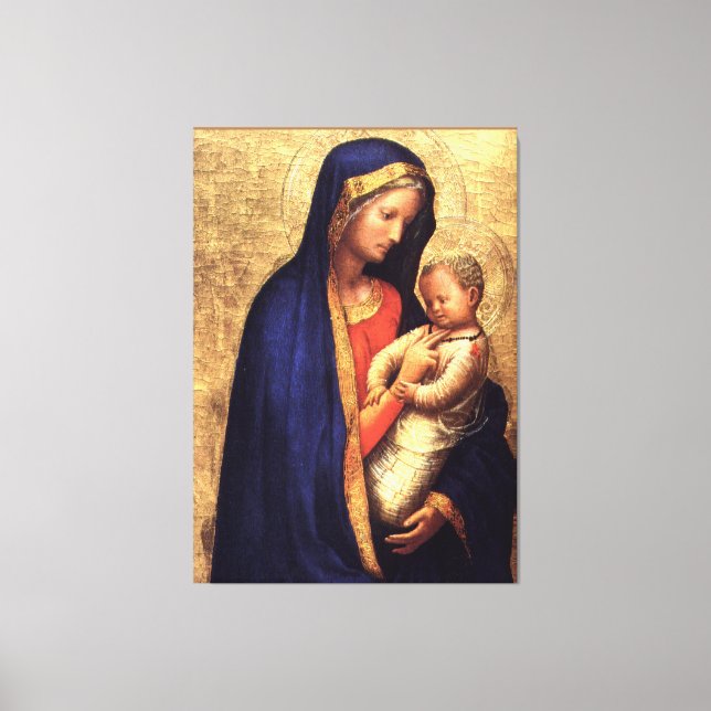 Madonna Casini Leinwanddruck (Vorderseite)
