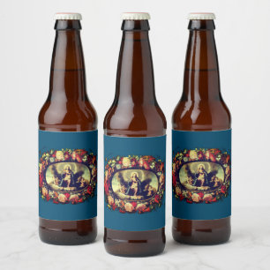 Madonna – Cor Maria – Virgin Mary – Gottesmutter Bierflaschenetikett