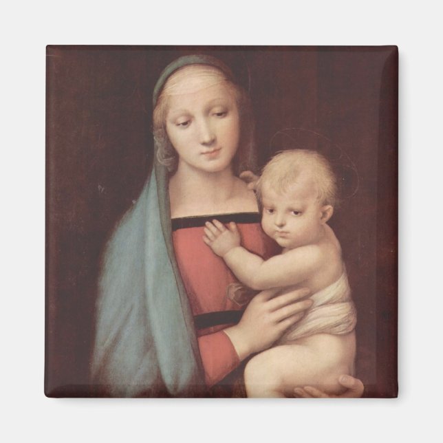 Madonna del Granduca von Raphael Magnet (Vorne)