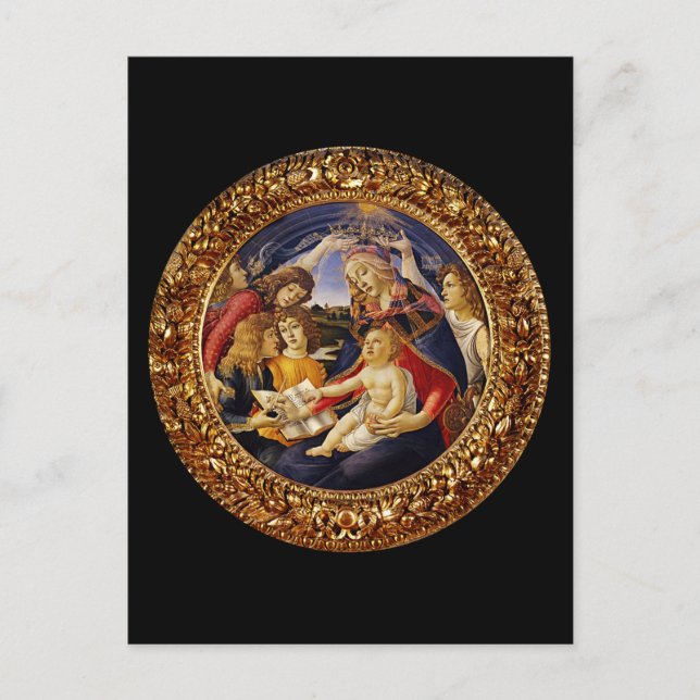 Madonna del Magnificat Postkarte (Vorderseite)