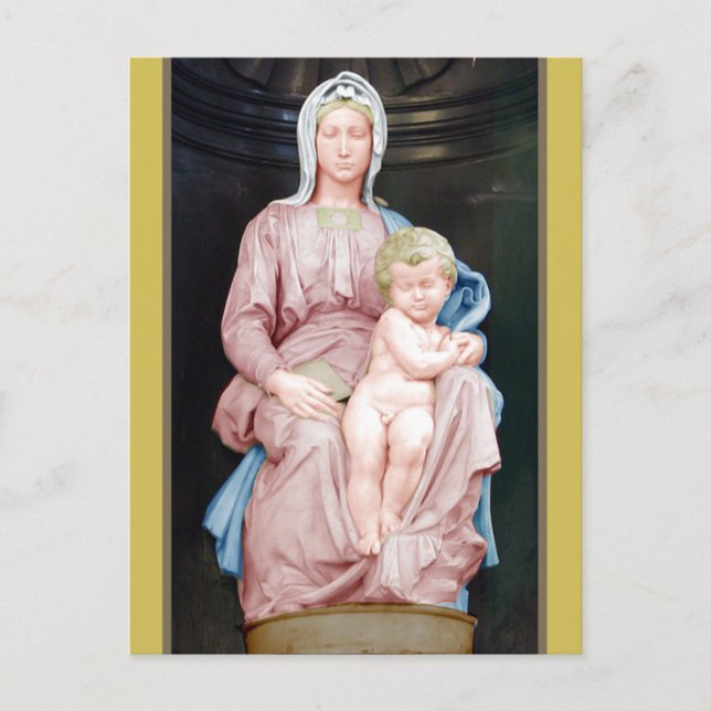 Madonna del Sasso Frische Pasta machen Postkarte (Vorderseite)