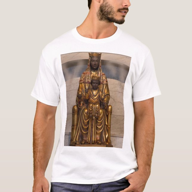 Madonna del Sasso Madonna Jungfrau Lugano T-Shirt (Vorderseite)