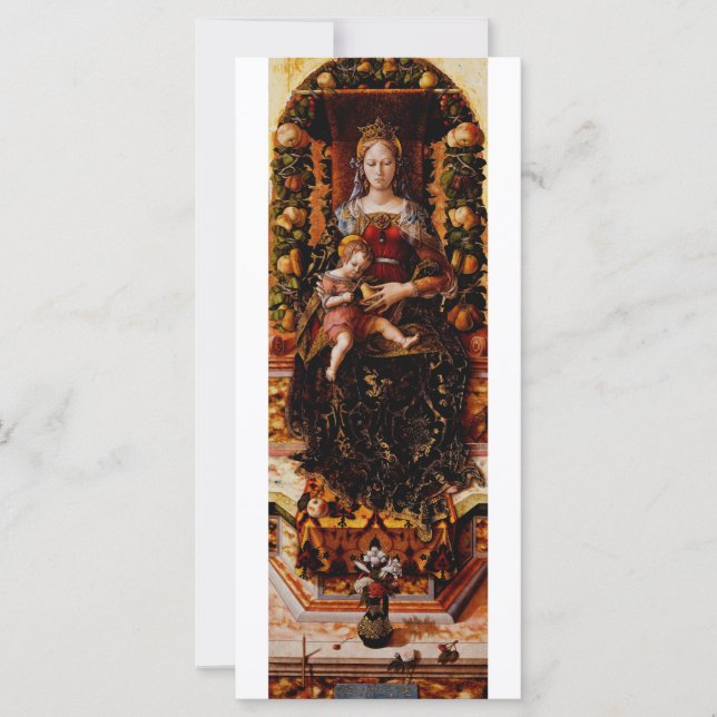 Madonna della Candeletta von Carlo Crivelli (Vorderseite)