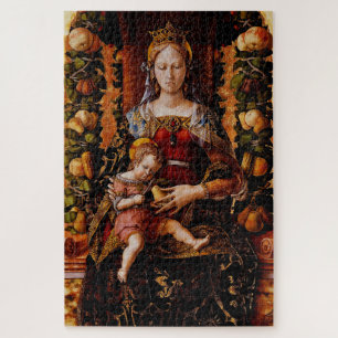 Madonna della Candeletta von Carlo Crivelli Puzzle