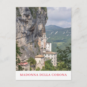 Madonna della Corona Kirche Santa Maria delle Graz Postkarte