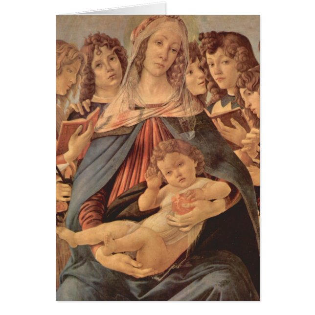 Madonna della Melagrana durch Botticelli (Vorne)