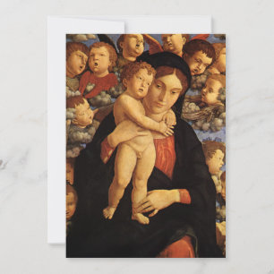 Madonna der Cherubim von Andrea Mantegna