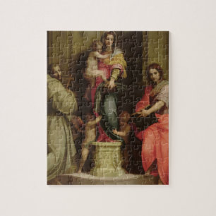 Madonna der Harpies, 1517 (Öl auf Platte) Puzzle