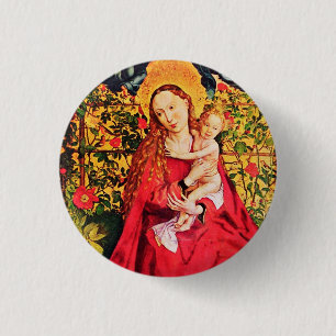 MADONNA DER ROSE BOWER BUTTON