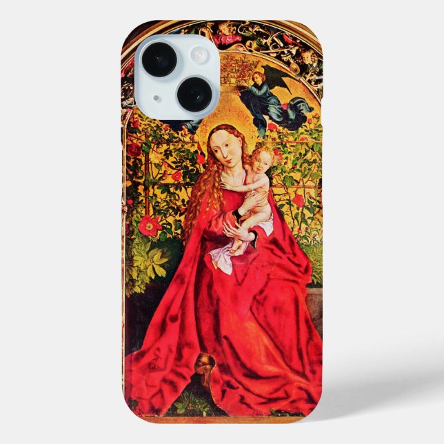 MADONNA DER ROSE BOWER Case-Mate iPhone HÜLLE (Rückseite)