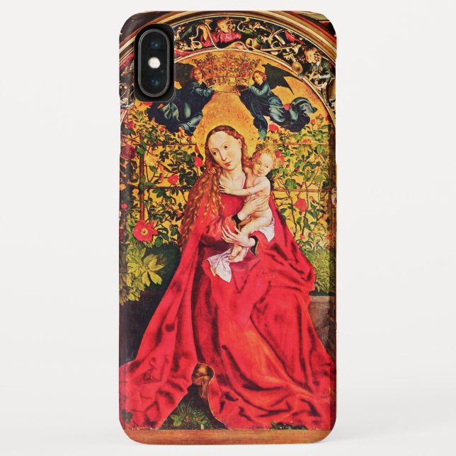 MADONNA DER ROSE BOWER Case-Mate iPhone HÜLLE (Rückseite)