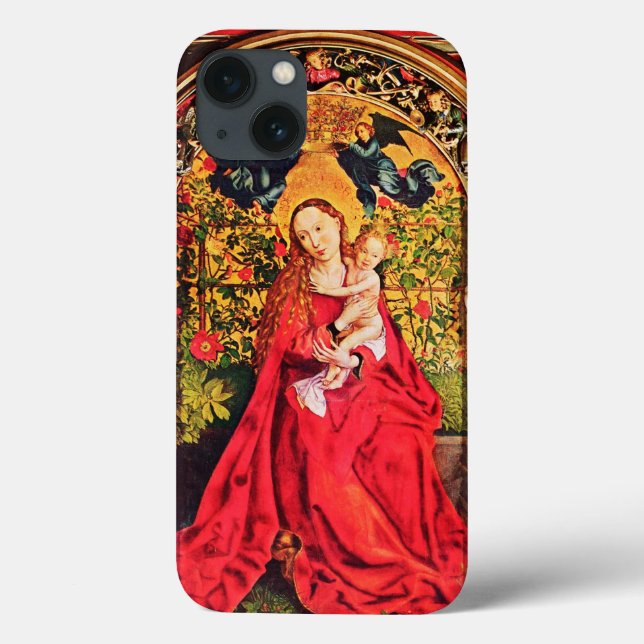 MADONNA DER ROSE BOWER Case-Mate iPhone HÜLLE (Rückseite)