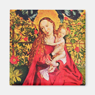 MADONNA DER ROSE BOWER MAGNET