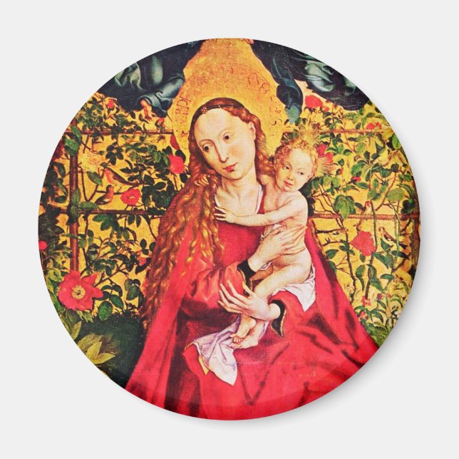 MADONNA DER ROSE BOWER MAGNET (Vorne)