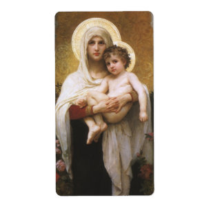 Madonna der Rose von Bouguereau