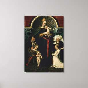 Madonna des Burgermeister Meyer Leinwanddruck