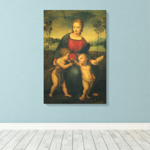 Madonna des Distelfinken von Raphael Sanzio Leinwanddruck
