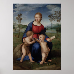 Madonna des Goldfinch-RAPHAEL Sanzio Poster