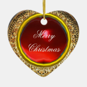 Madonna des Granatapfels/karminroten des Keramik Ornament