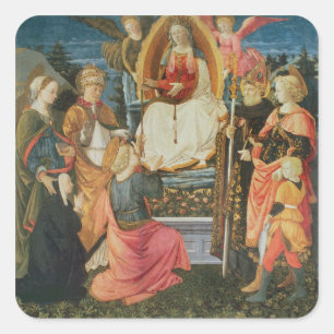 Madonna des heiligen Gürtels, 1456 (Tempera an Quadratischer Aufkleber