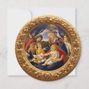 Madonna des Magnificat von Sandro Botticelli Einladung