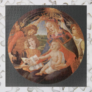Madonna des Magnificat von Sandro Botticelli Puzzle