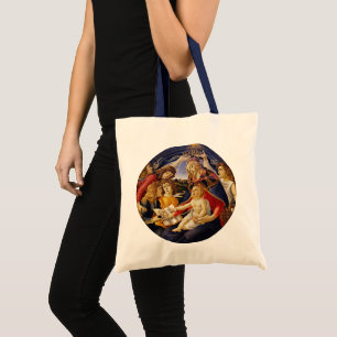 Madonna des Magnificat von Sandro Botticelli Tragetasche