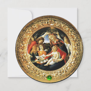 Madonna des Magnificat Weihnachtsfeier Grüne Gemme Einladung