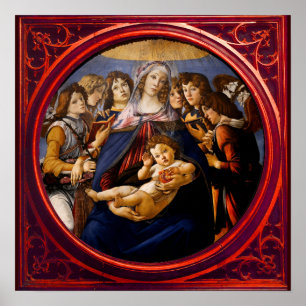 Madonna des Pomegranate Poster