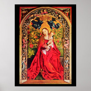 MADONNA DES ROSENHAGs Poster