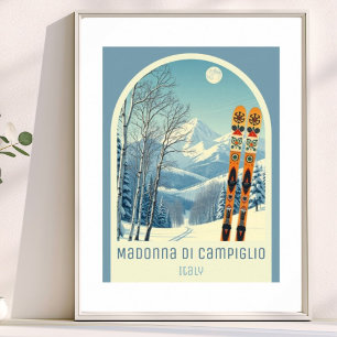 Madonna di Campiglio Italien Pinzolo Ville Poster