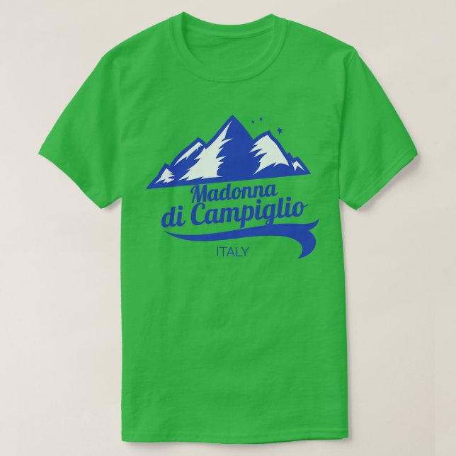 Madonna di Campiglio Ski Italien 1 T-Shirt (Design vorne)