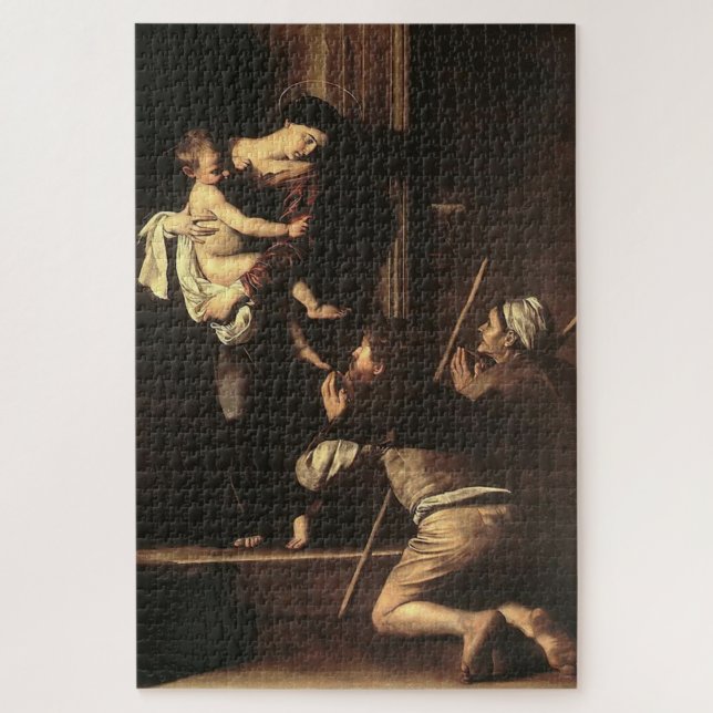 Madonna di Loreto, Caravaggio Puzzle (Vertikal)