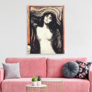 Madonna Edvard Munch Leinwanddruck