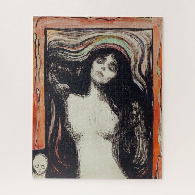 Madonna | Edvard Munch | Puzzle (Vertikal)