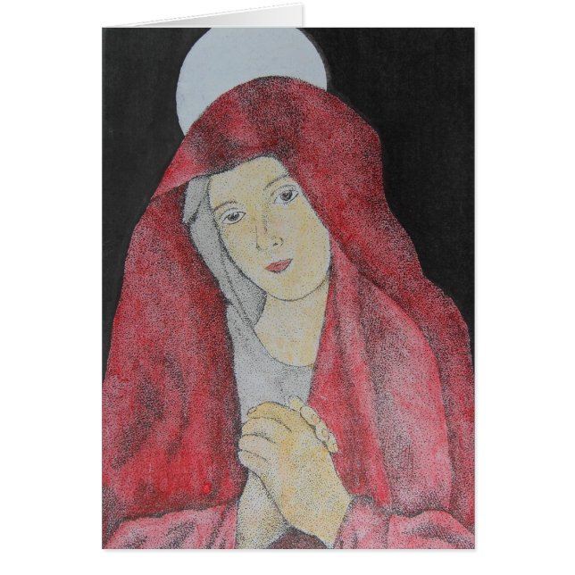 madonna im Rot (Vorne)