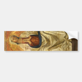 Madonna in Gloria (Jungfrau Maria begeistert) Autoaufkleber