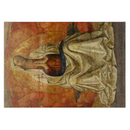 Madonna in Gloria (Virgin Mary Enthroned) Schneidebrett