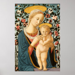 Madonna & Kind - Filippino Poster