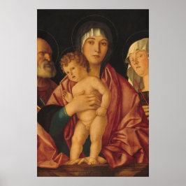 Madonna & Kind - Giovanni Bellini Gebäudes Poster