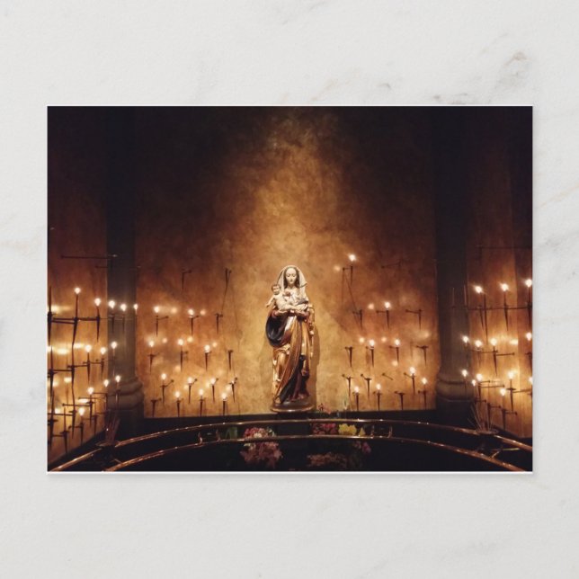 Madonna & Kind Postkarte (Vorderseite)