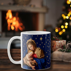 Madonna & Kind Weihnachtsgeschenke Priester Pastet Kaffeetasse