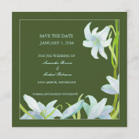 Madonna Lily Save the Date Hochzeit