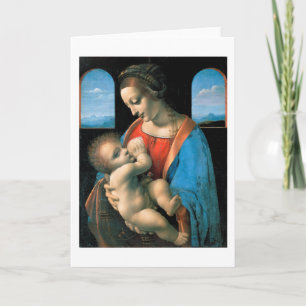 Madonna Litta, Leonardo da Vinci, 1490-1491 Karte