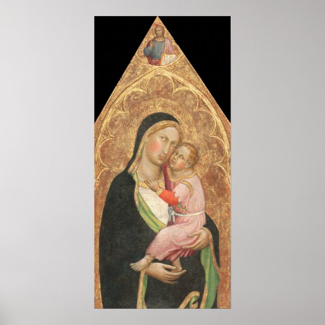 Madonna - Martino di Bartolomeo Kunstgedicht Poster (Vorne)
