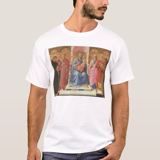 Madonna mit Christus-Kind T-Shirt (Vorderseite)